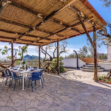 Villa Rusinella Minimalist Retreat With Sea Views Massa Lubrense Exterior photo